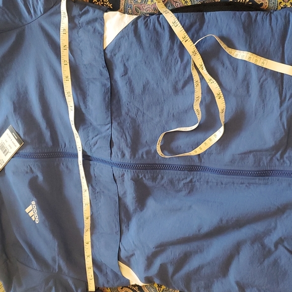 NWT Adidas Blue Unisex Fleece Lined Parka - Picture 6 of 6